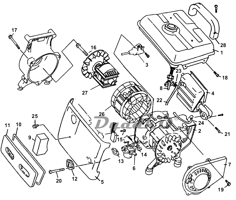 Huter dn1500i схема