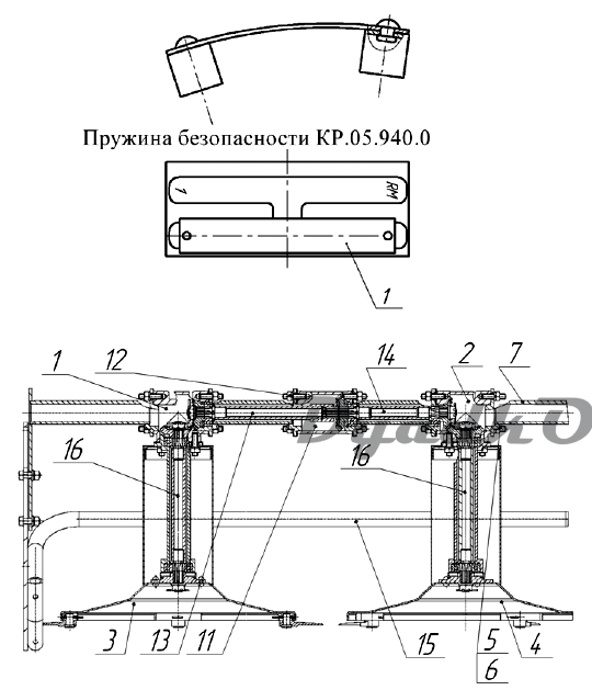 Роторная косилка