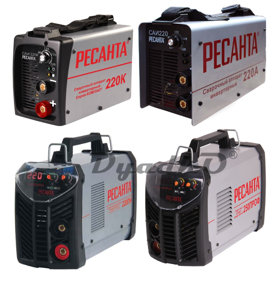 Схема (деталировка) инверторы (mma) РЕСАНТА САИ 120, САИ 140, САИ 160 ...